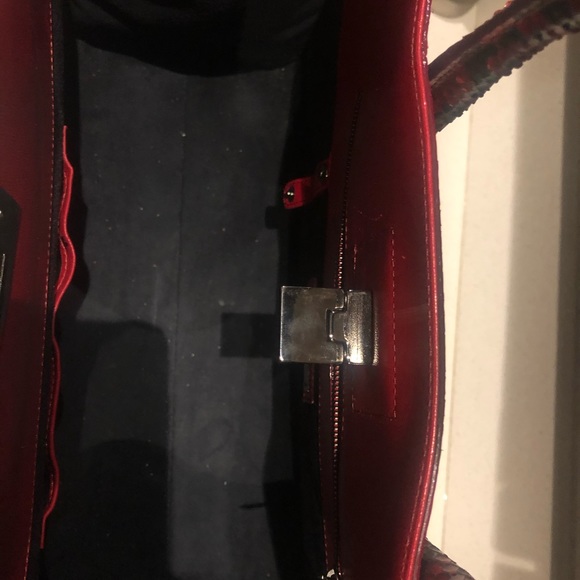 Jimmy Choo Riley Python Handbag - Picture 5 of 7